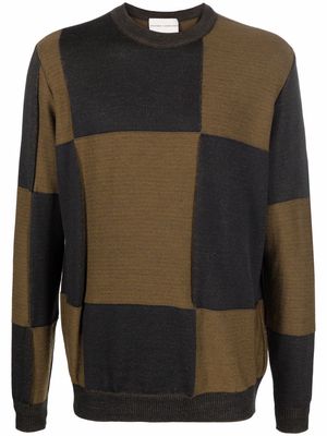 Stephan Schneider Julienas colour-block wool jumper - Grey