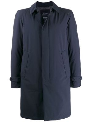 Herno single-breasted coat - Blue