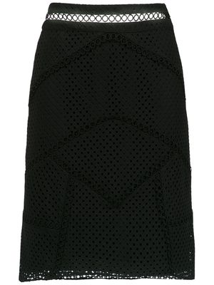 Olympiah Fellari panelled skirt - Black