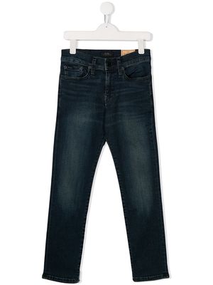 Ralph Lauren Kids straight leg denim jeans - Blue