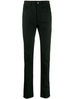 Saint Laurent creased skinny jeans - Black
