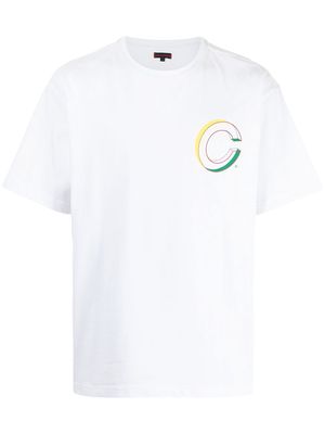 CLOT Globe logo-print T-shirt - White