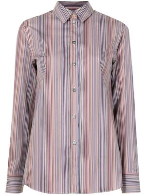 PAUL SMITH stripe print shirt - Multicolour