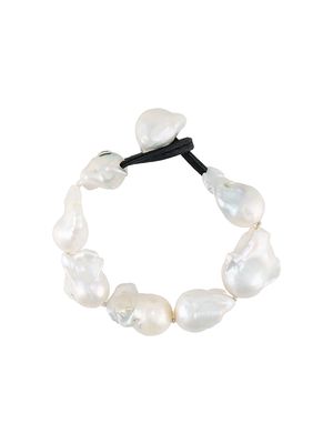 Monies pearl-embellished bracelet - White