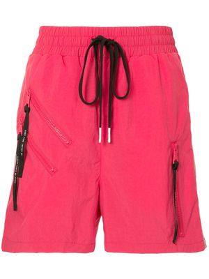 Haculla multi-zip track trousers - Pink