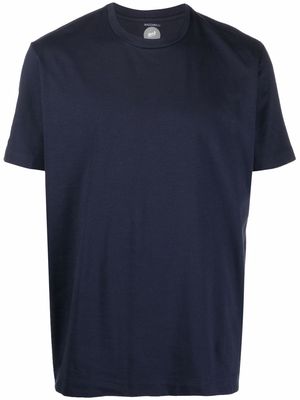 Mazzarelli round-neck short-sleeve T-shirt - Blue