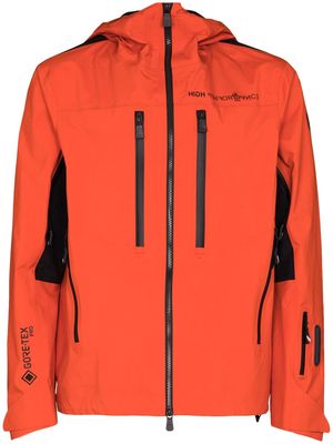 Moncler Grenoble Moirans hooded jacket - Orange