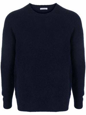 Malo crew-neck knitted jumper - Blue