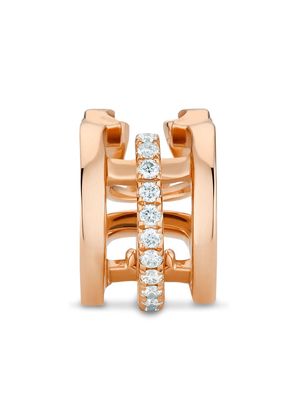De Beers Jewellers 18kt rose gold diamond Horizon earcuff