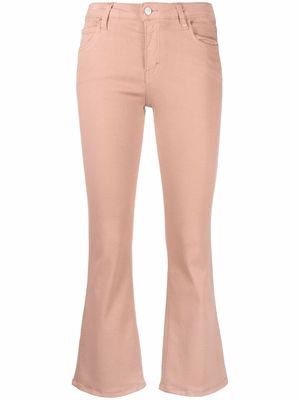 Haikure mid-rise cropped jeans - Pink