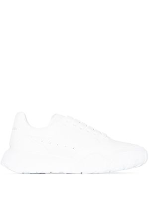 Alexander McQueen Court leather low-top sneakers - White