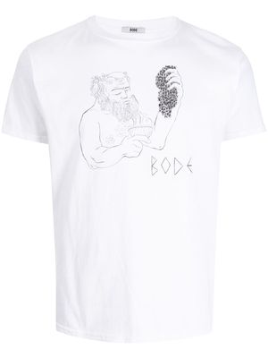 BODE logo-print T-shirt - White
