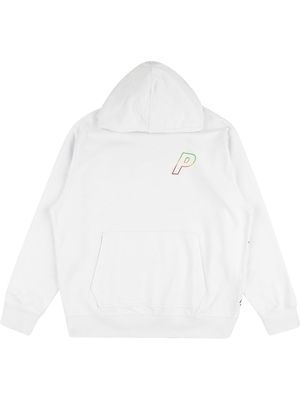 Palace Linear Triple Fade hoodie - White