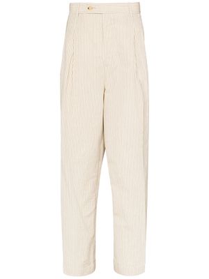 Eckhaus Latta Sun slack trousers - White