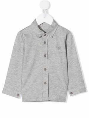 Il Gufo plain button-down shirt - Grey