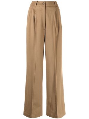 Loulou Studio Resting tailored trousers - Brown