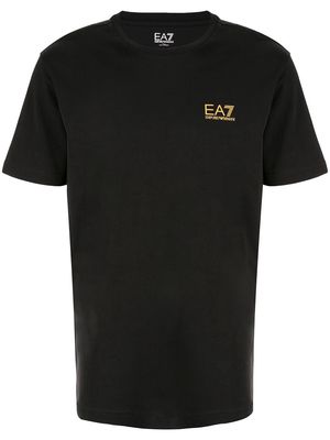 Ea7 Emporio Armani branded T-shirt - Black