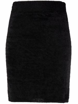ROTATE Kristinia textured-knit mini skirt - Black