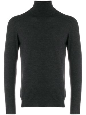 Zanone roll-neck fitted sweater - Grey