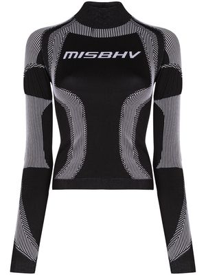 MISBHV Sport Active classic fitted performance top - Black