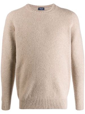Drumohr soft knit jumper - Neutrals