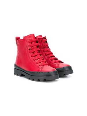 Camper Kids Brutus boots - Red