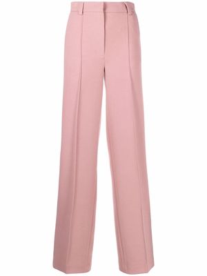 Lesyanebo straight-leg tailored trousers - Pink