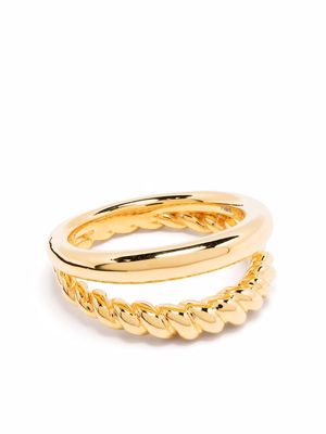 Missoma Radial double ring - Gold