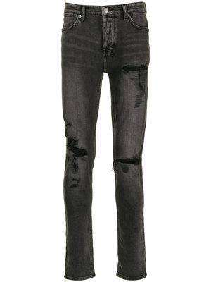 Ksubi distressed skinny jeans - Black