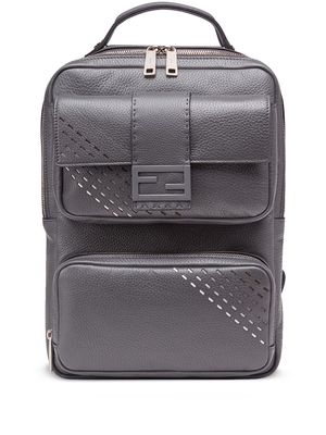 Fendi Baguette cut out backpack - Grey