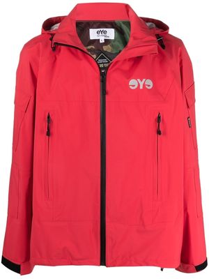 Junya Watanabe MAN logo-print lightweight jacket - Red