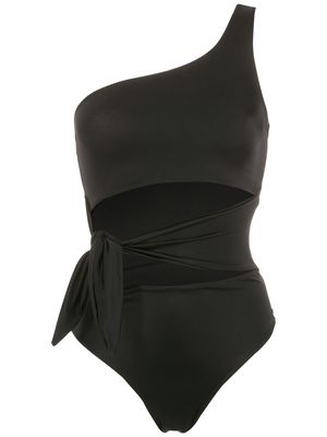 Brigitte Kelly knot-detail one-piece swimsuit - Black