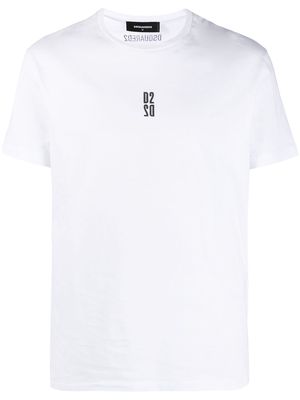 Dsquared2 logo-print short-sleeved T-shirt - White