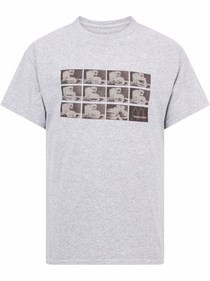 Travis Scott x Mcdonald’s Menu Mono logo T-shirt - Grey