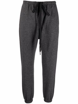 R13 cropped track pants - Grey