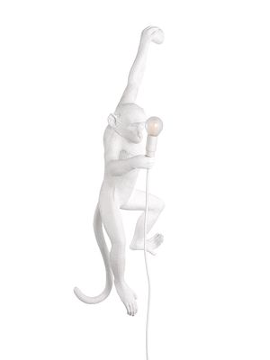 Seletti Hanging Monkey lamp - White