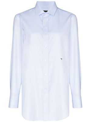 HommeGirls cotton button-up shirt - Blue
