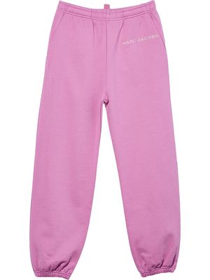Marc Jacobs logo-print cotton sweatpants - Pink