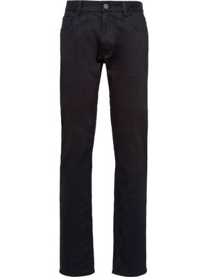 Prada straight-leg full-length jeans - Black
