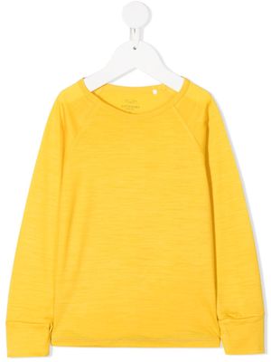 Knot merino knit sweatshirt - Yellow
