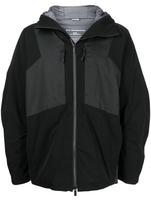 White Mountaineering x Primaloft hooded parka coat - Black