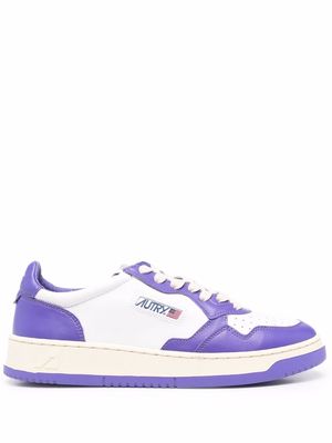 Autry Medalist low-top leather sneakers - White