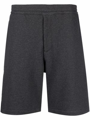 Alexander McQueen stripe-detail track shorts - Grey