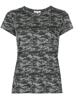 Rag & Bone camouflage-print short-sleeved T-shirt - Grey