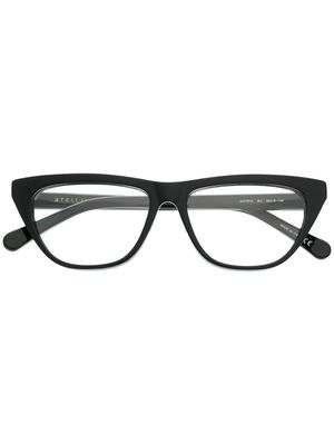 Stella McCartney Eyewear Falabella chain trim glasses - Black