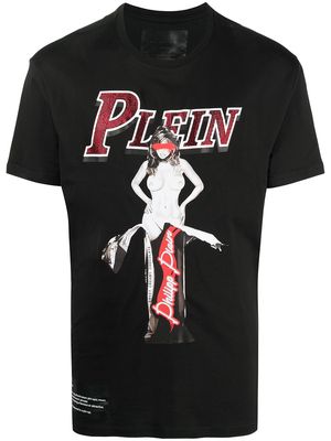 Philipp Plein graphic-print cotton T-Shirt - Black