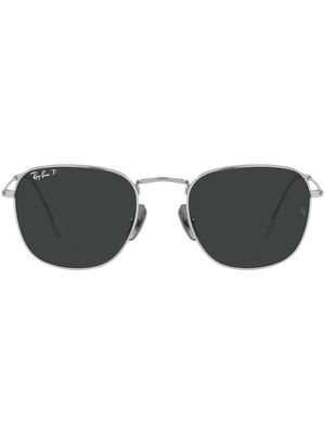 Ray-Ban Frank square frame sunglasses - Silver