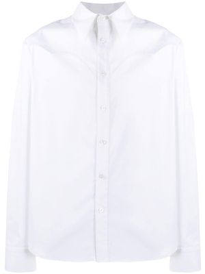 DUOltd wings detail shirt - White