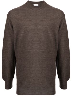 Lemaire merino-blend knit jumper - Brown
