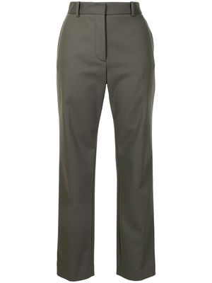JOSEPH mid-rise tailored trousers - Green